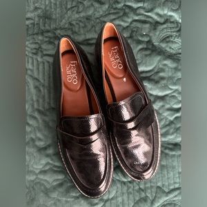 Black loafers
